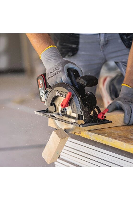 Kue12.9 20volt 165mm Kömürsüz Profesyonel Daire Testere (AKÜ DAHİL DEĞİLDİR)