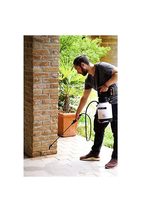 Wg829e.9 20volt 5lt. Omuz Askılı Basınçlı Ilaçlama Ve Dezenfektan Pompası (AKÜ DAHİL DEĞİLDİR)