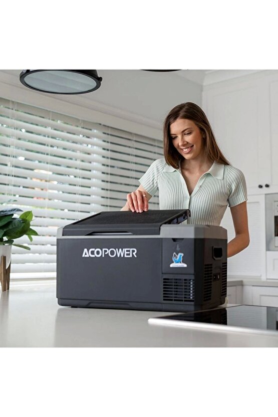 V28 1224220volt 28litre Kompresörlü Outdoor Oto Buzdolabı (AKÜ DAHİL DEĞİLDİR)