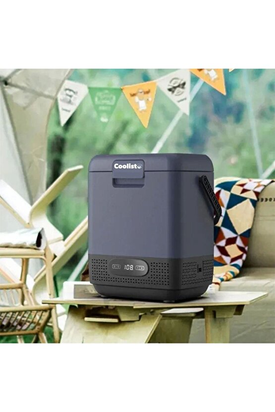 Clk12 1224volt 220volt 12 Litre Taşınabilir Kompresörlü Oto Buzdolabı