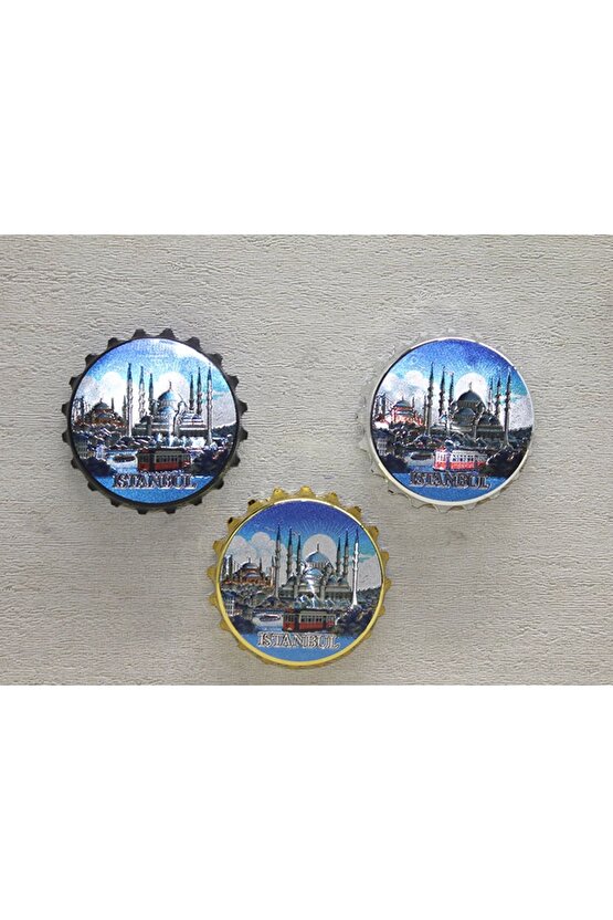 İstanbul Temalı Metal Magnet Alk4339