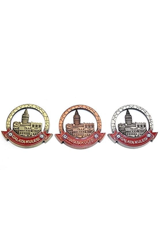 İstanbul Temalı Metal Magnet Alk3340