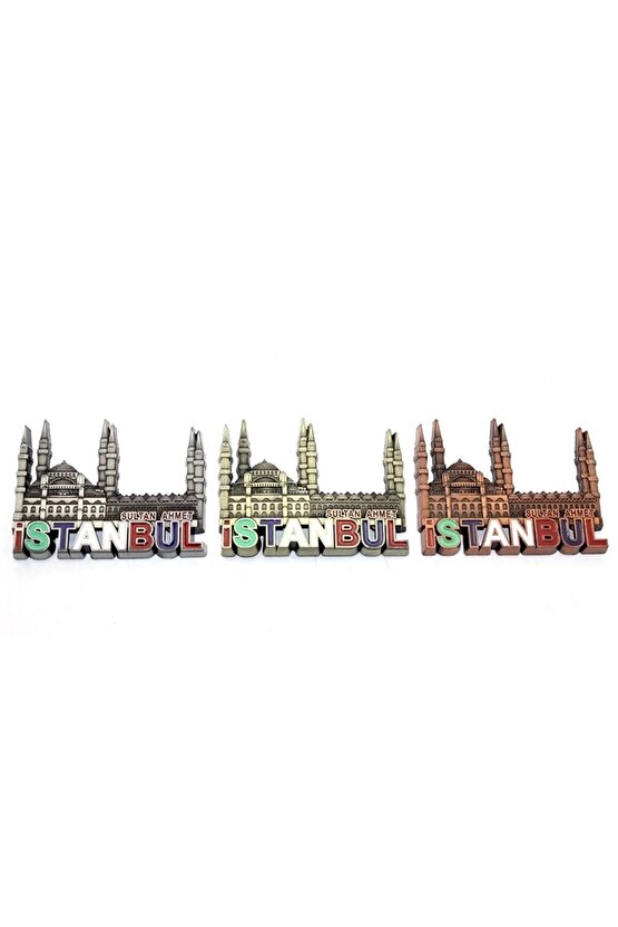 İstanbul Temalı Metal Magnet Alk3341