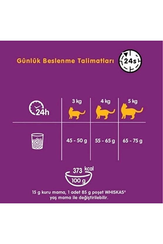 Biftekli Ve Havuçlu Yetişkin Kedi Maması 300 gr