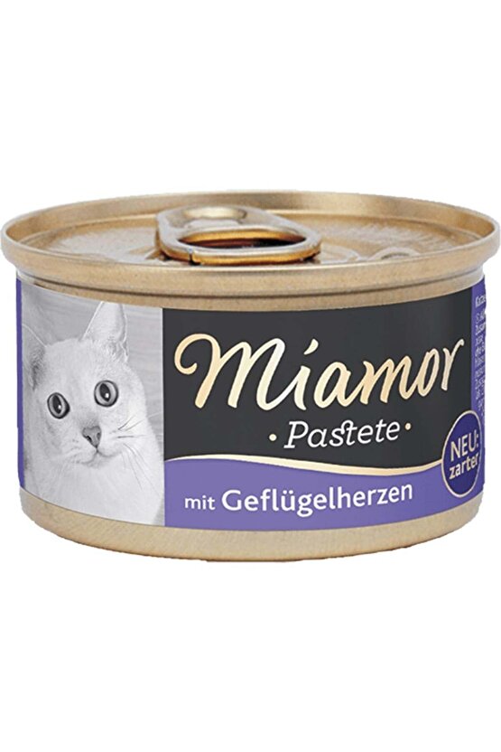 Pastete Kedi Yürekli 85 G