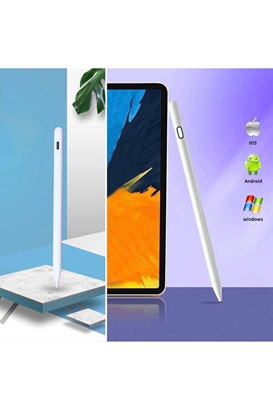 Evrensel Tablet ve Dokunmatik Telefonlarla Uyumlu Hassas Çizim ve Tasarım Kalemi (4767)