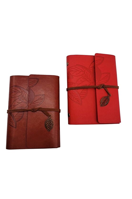 Küçük Boy Retro Deri Defter