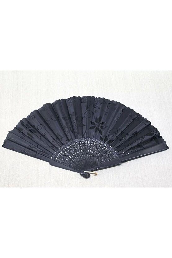 Plastik Siyah Yelpaze Alk3569