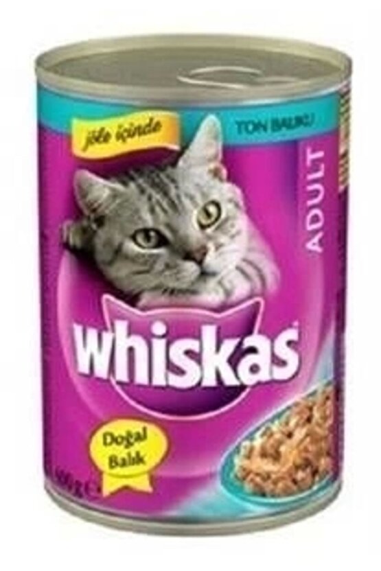 Ton Balıklı Yetişkin Konserve Kedi Maması 400 gr