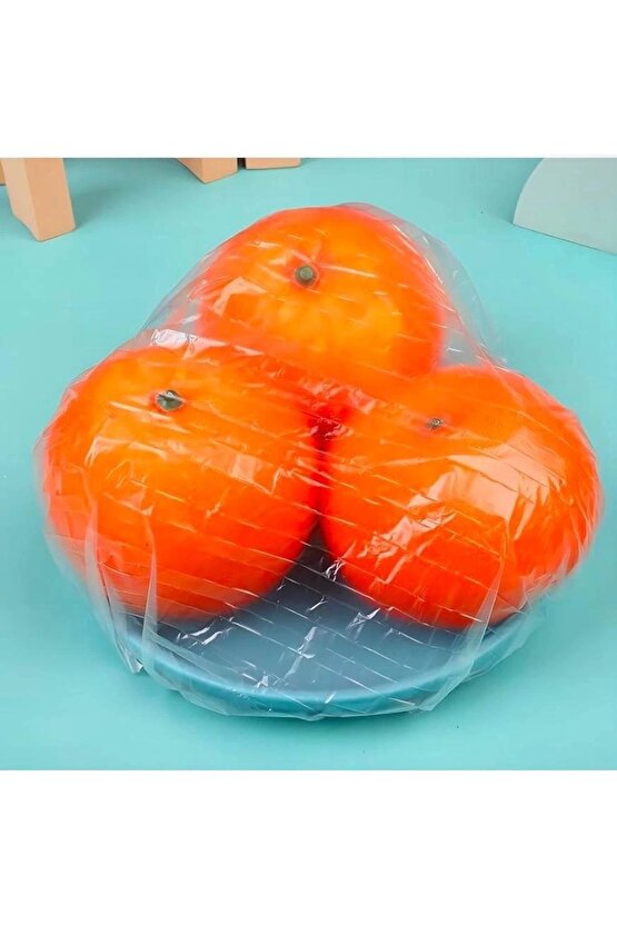 Lastikli Tencere Ve Tabak Bonesi 100 Adet (22cm)