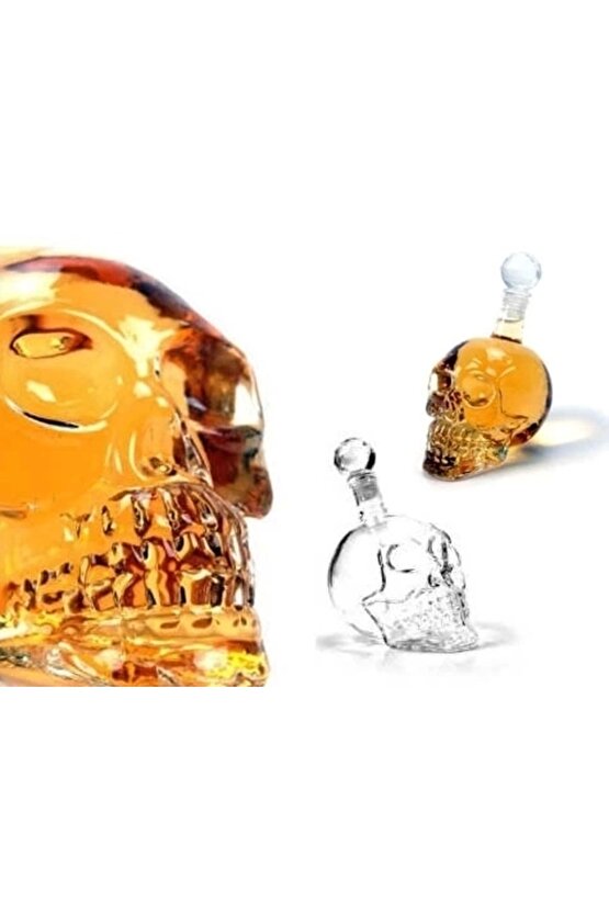 Crystal Head Kuru Kafa Cam Şişe 350 Ml