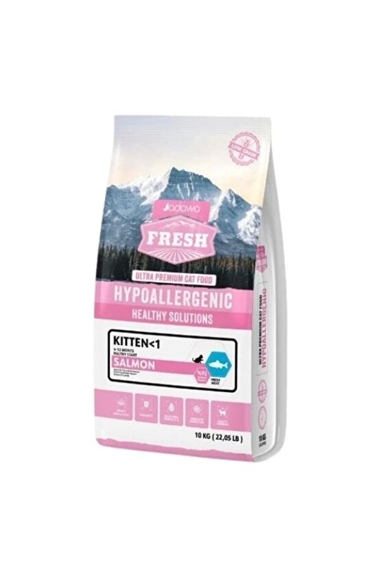 Fresh Somonlu Yavru Kedi Maması 10 Kg