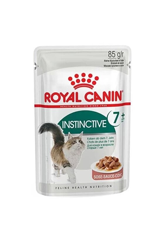 İnstinctive 7 Pouch Yaşlı Konserve Kedi Maması 85 gr