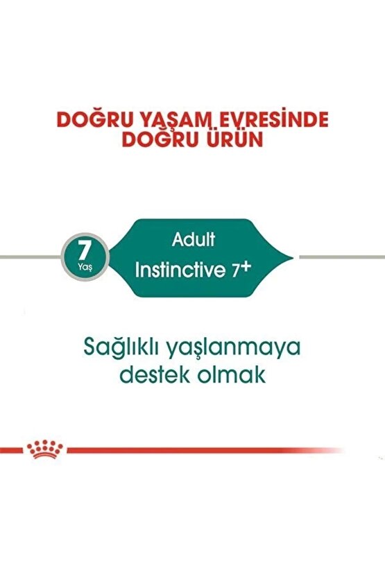 İnstinctive 7 Pouch Yaşlı Konserve Kedi Maması 85 gr