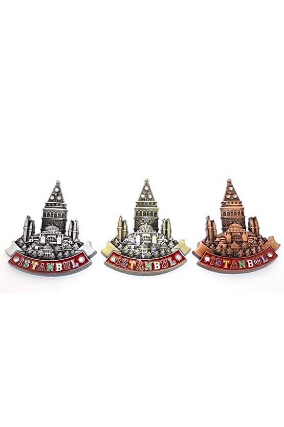 İstanbul Temalı Metal Magnet Alk3332