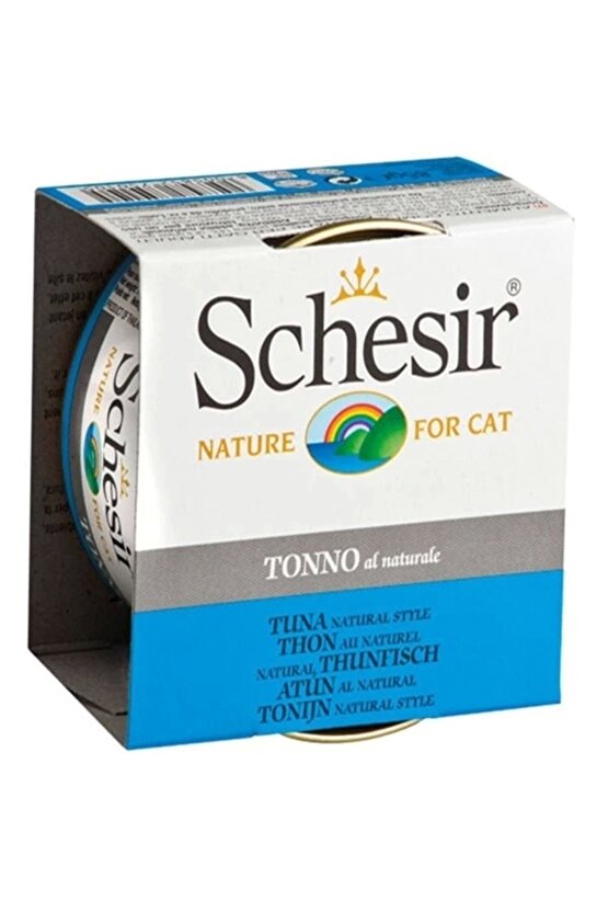 Ton Balıklı Naturel Konserve Kedi Maması 85 gr