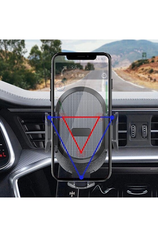 Güçlü Vantuzlu Araç İçi Konsol Üstü Telefon Tutucu Aparat (4767)