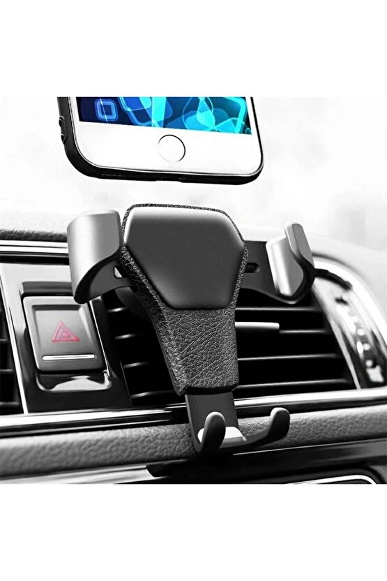 Araç Içi Klima Izgarasına Takılabilen Plastik Oto Telefon Tutucu Gravity (4767) - Lisinya