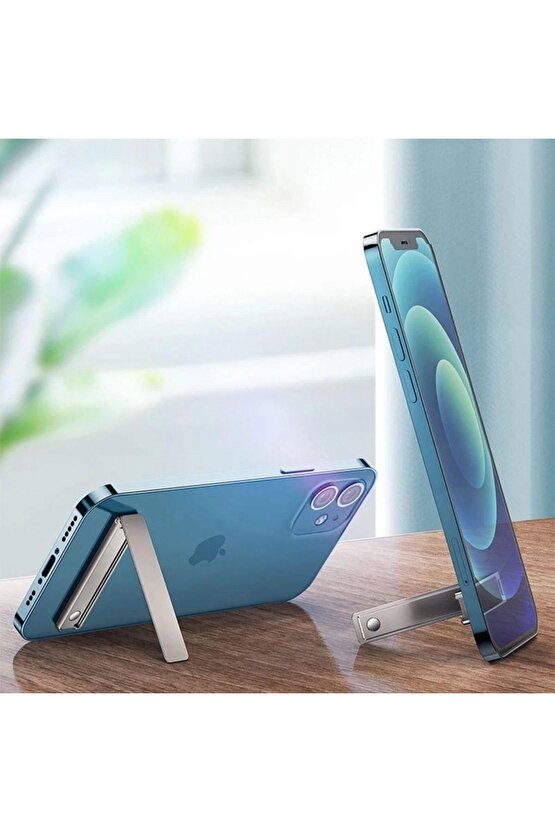 Tüm Telefonlara Uyumlu Kendiliğinden Yapışkanlı Cep Telefon Standı (4767)