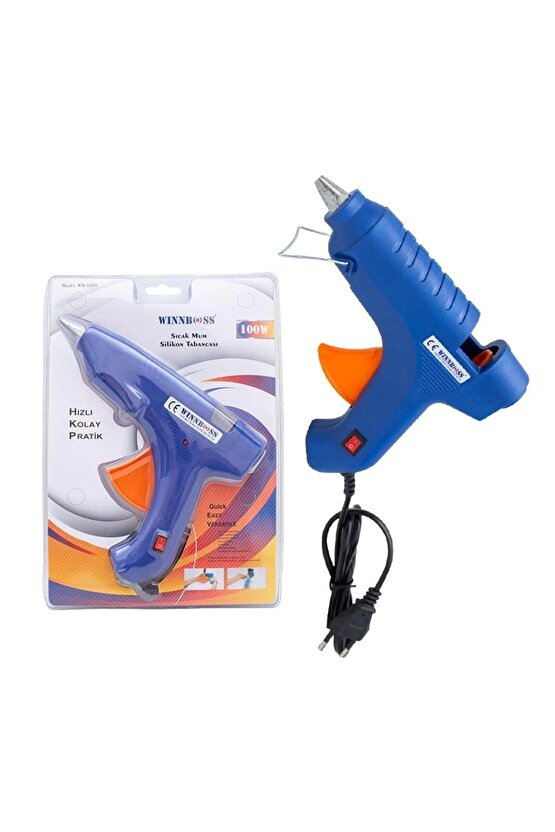 WINNBOSS WN-1200 100 WATT ANAHTARLI SICAK MUM SİLİKON TABANCASI (4767)