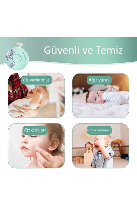 6 Başlıklı Pilli Tırnak Törpüsü ( Bebekler Kullanılabilir ) (4767)