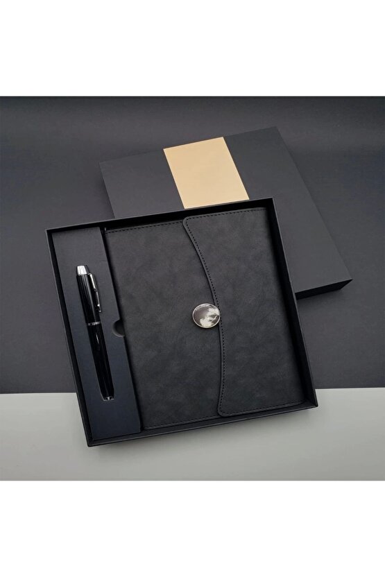 Kutulu Defter Kalem Set