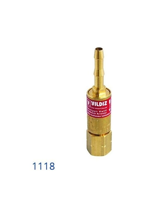 Yıldız 1118 Alev Emniyet Valfi Yanıcı Gaz
