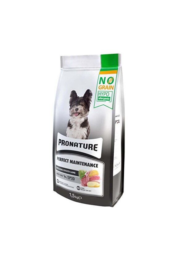 Hypo-allergenic Tahılsız Kuzu Etli Yetişkin Köpek Maması 1.5 Kg - 286-200002 - 5910309