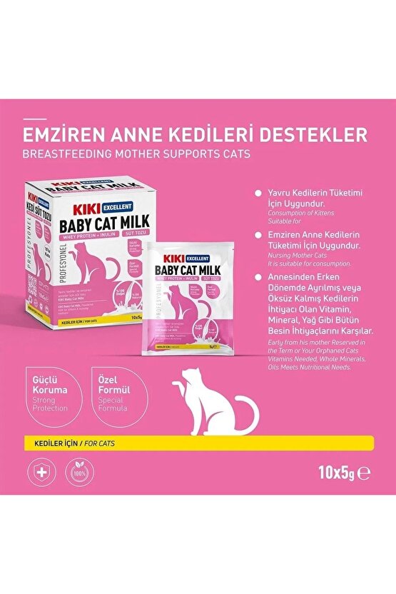 Yavru Kediler Için Süt Tozu 5 gr 1 Adet