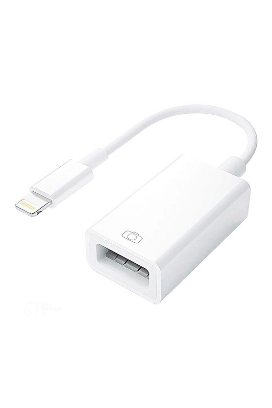 Ipad Iphone Lıghtnıng Otg Adaptör (FLASH BELLEK MOUSE KLAVYE BAĞLAMAK IÇİN) (4767)