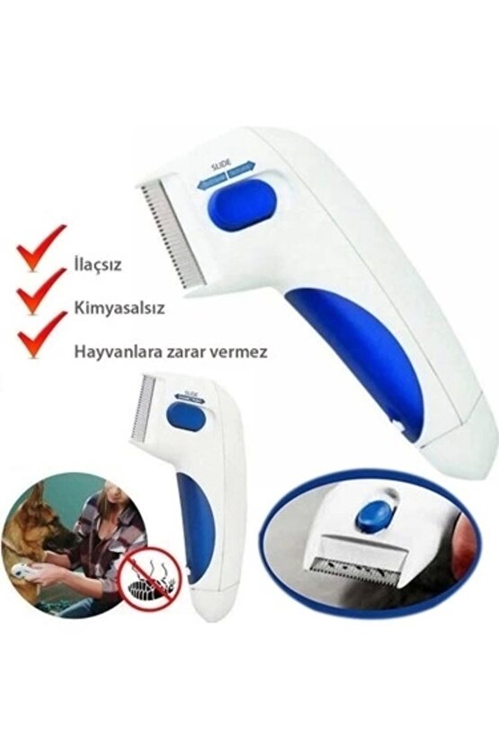 Flea Doctor Kedi Ve Köpekler Için Pilli Pire Tarağı