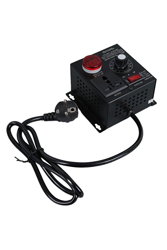 10-100V AC 4000 WATT 15A HIZ IŞIK KONTROLÜ MOTOR SÜRÜCÜ VOLTAJ REGÜLATÖR (4767)