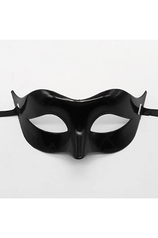 Siyah Renk Masquerade Kostüm Partisi Venedik Balo Maskesi (4767)