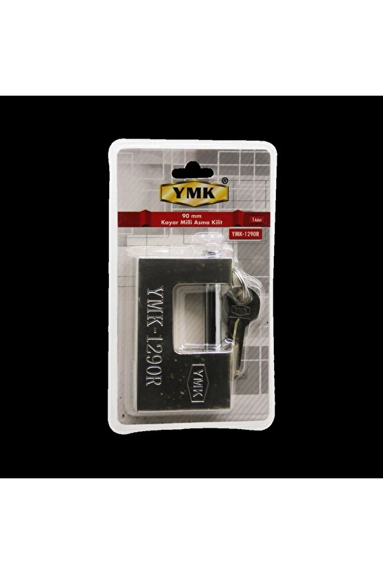90MM GRİ KAYAR MİLLİ ASMA KİLİT (4767)