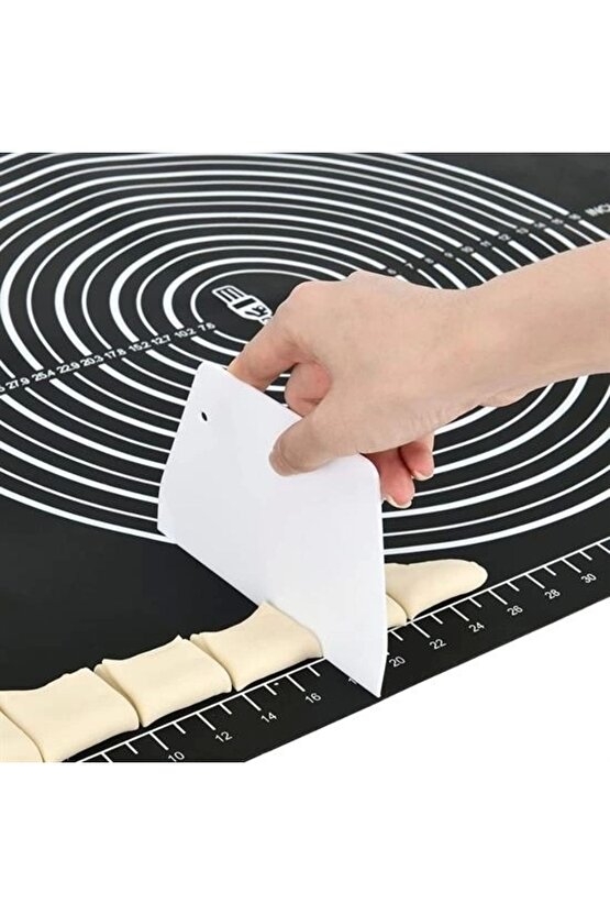 Silikon Çok Amaçlı Geniş Hamur Matı Hamur Açma Matı 40*50 cm (4767)