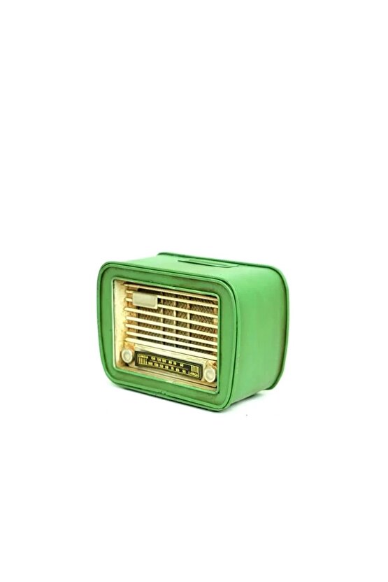 Dekoratif Metal Radyo