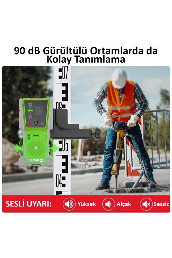 Kbl8rg 60m Lazer Hizalama Dedektörü