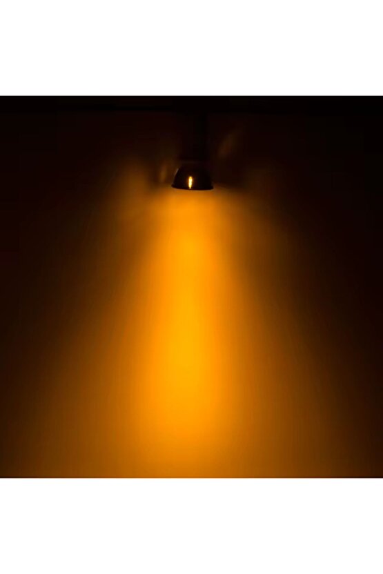 2 Adet 10 Watt AMBER IŞIK Gu10 Duy Ampul, 1000 Lümen, 10 Watt Amber IŞIK Gu10 Led Ampul (YENİ ÜRÜN!)