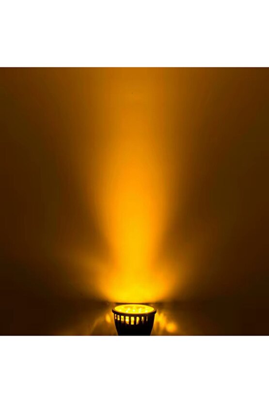 2 Adet 10 Watt AMBER IŞIK Gu10 Duy Ampul, 1000 Lümen, 10 Watt Amber IŞIK Gu10 Led Ampul (YENİ ÜRÜN!)