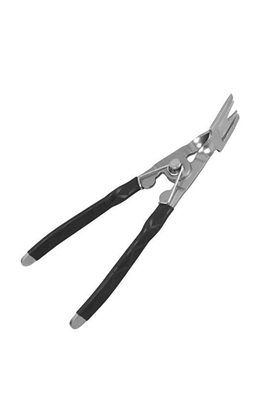 ARABA FAR TAMİR PENSESİ İÇ KLİPS KAUÇUK YÜZÜK ÇIKARMA PENSESİ PASLANMAZ ÇELİK (85X230MM) (4767)