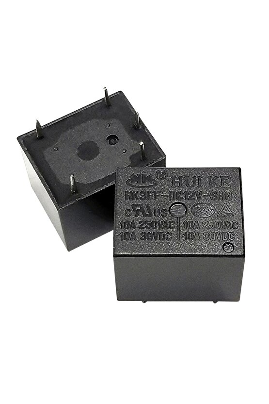12 VOLT RÖLE TEK KONTAK 5 BACAK (4767)