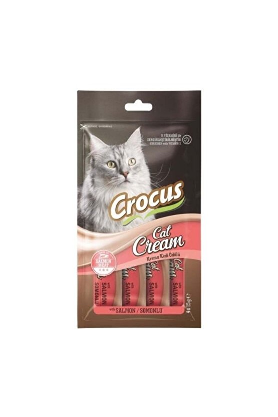 Somonlu Sıvı Kedi Ödül Maması 15 gr 4 Adet - 5910261