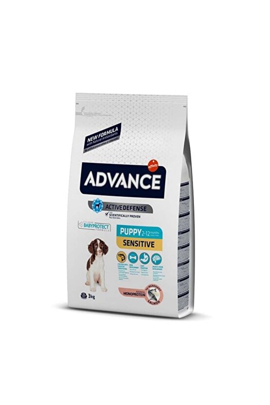Puppy Sensitive Somonlu Hassas Yavru Köpek Maması 3 Kg