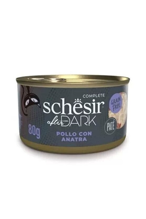 After Dark Pate Tavuklu Ve Ördekli Yetişkin Kedi Konservesi 80 gr