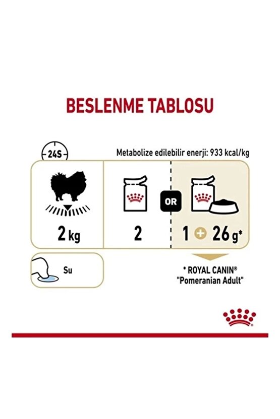 Pomeranian Adult Pouch Konserve Köpek Maması 85 gr