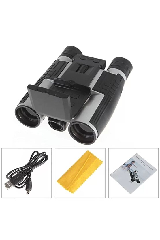 12x32 Zoom Dijital Dürbün Teleskop Kamera 5mp Cmos Sensör 2.0 İnc Tft Full Hd 1080 P Dvr Fotoğraf Vi