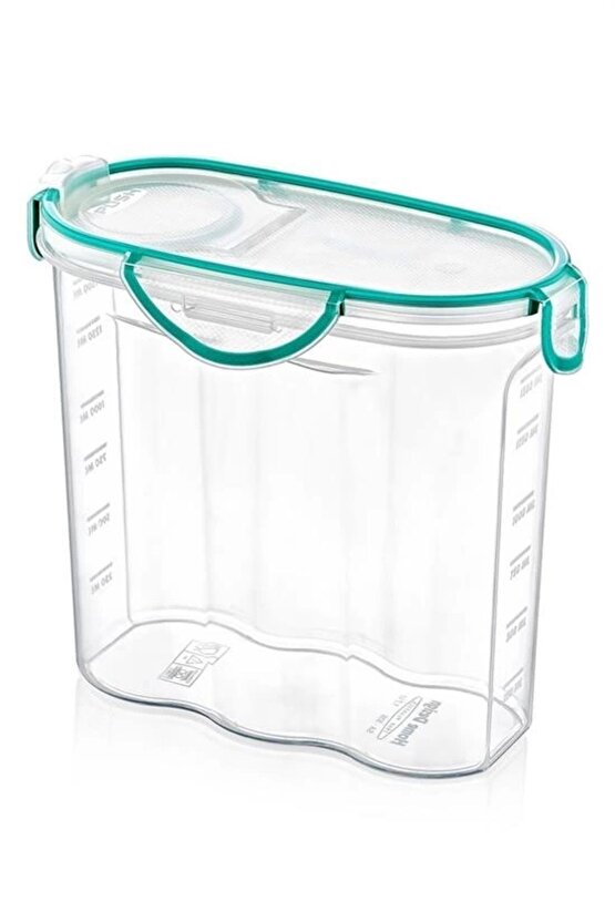 Kilitli Kapaklı Contalı HavaSu Sıvı Geçirmez 17 Litre Erzak Saklama Kabı-SA585 (4767)