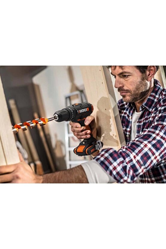 Wx370.9 20volt Profesyonel Şarjlı Darbeli Matkap (AKÜ DAHİL DEĞİLDİR)