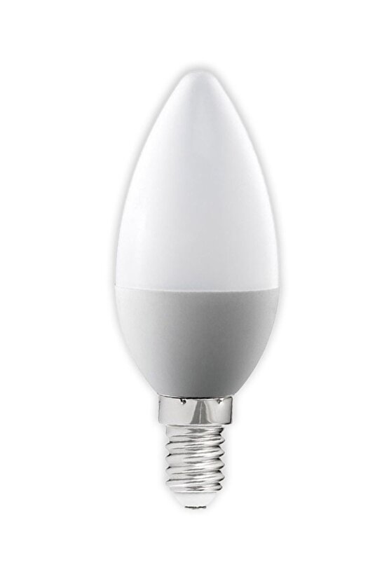 10 Adet Çok Kaliteli E14 Duy 7 Watt, 3000 Kelvin Led Ampul Gün Işığı Renkli E14 Duy Led Avize Ampulü