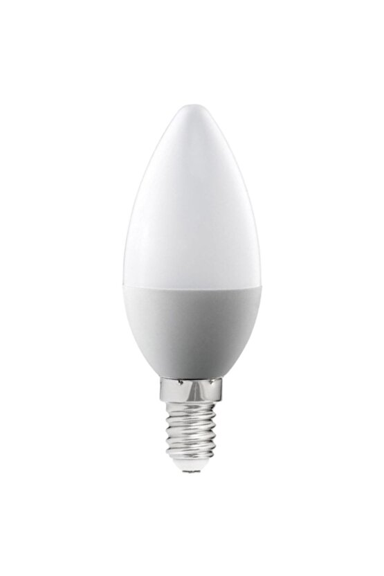 10 Adet Çok Kaliteli E14 Duy 7 Watt, 3000 Kelvin Led Ampul Gün Işığı Renkli E14 Duy Led Avize Ampulü